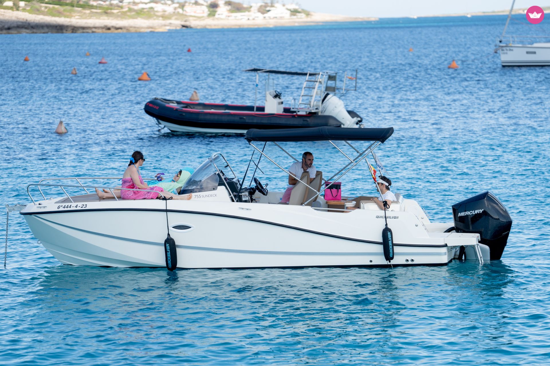 Bateau à moteur Quicksilver 755 sundeck 250cv 3