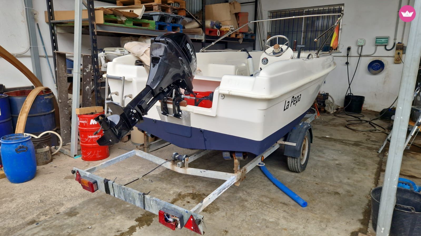 Bateau sans permis CAP FERRET 452 FISH 15cv 2
