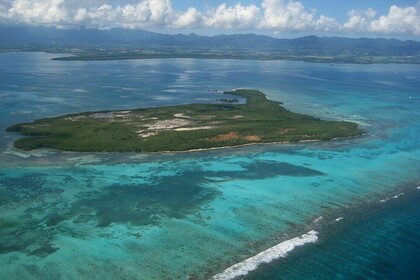 barca per visitare le isole e mangrovie