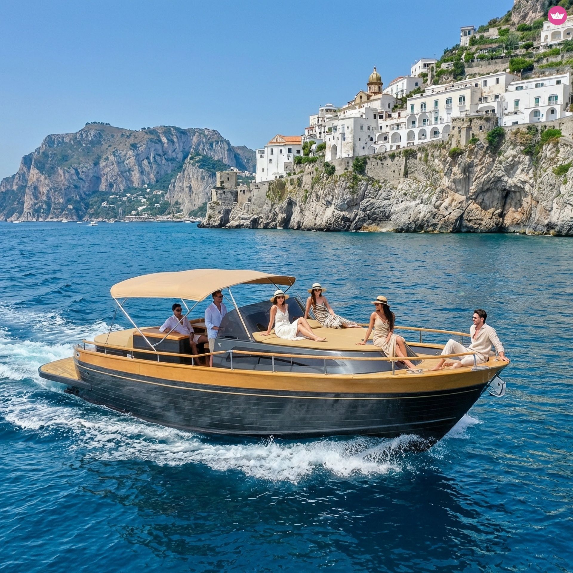Bateau à moteur Esposito Gozzo Positano Open 500cv 5