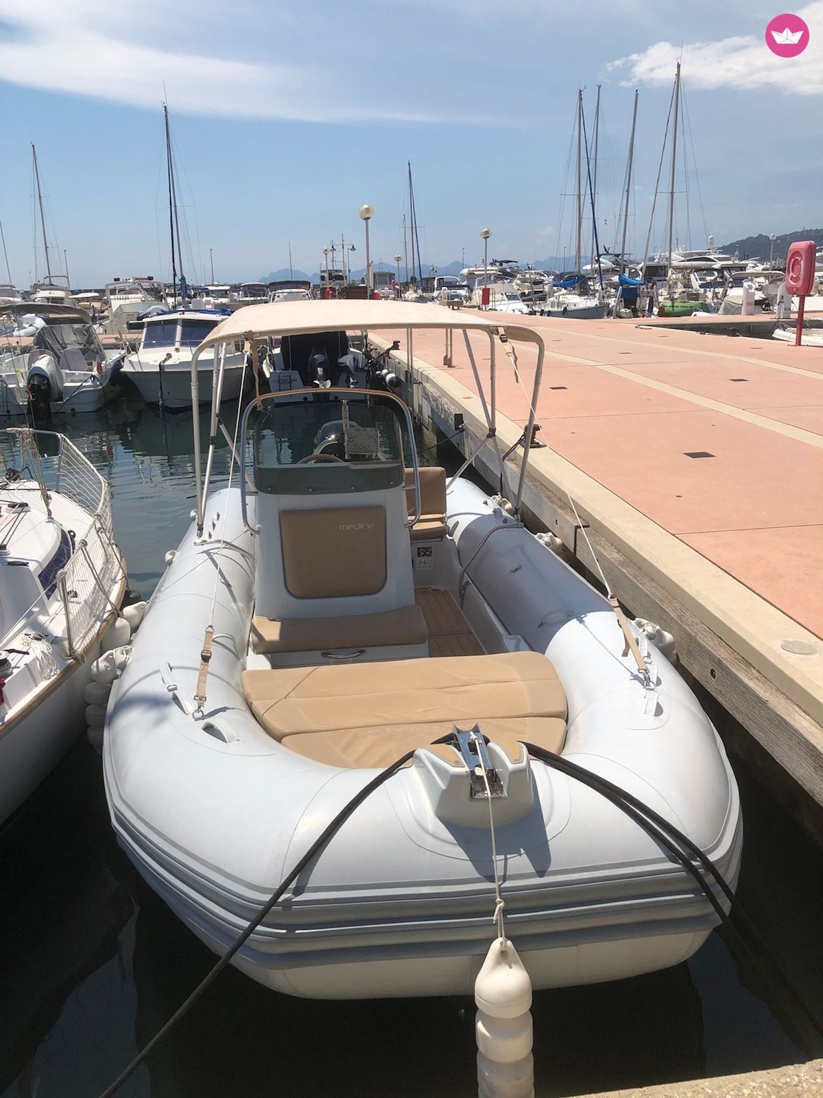 Location Semi-rigide ZODIAC MEDLINE 6.8 (6.8 SUNSET) - Le Pouliguen -  SamBoat