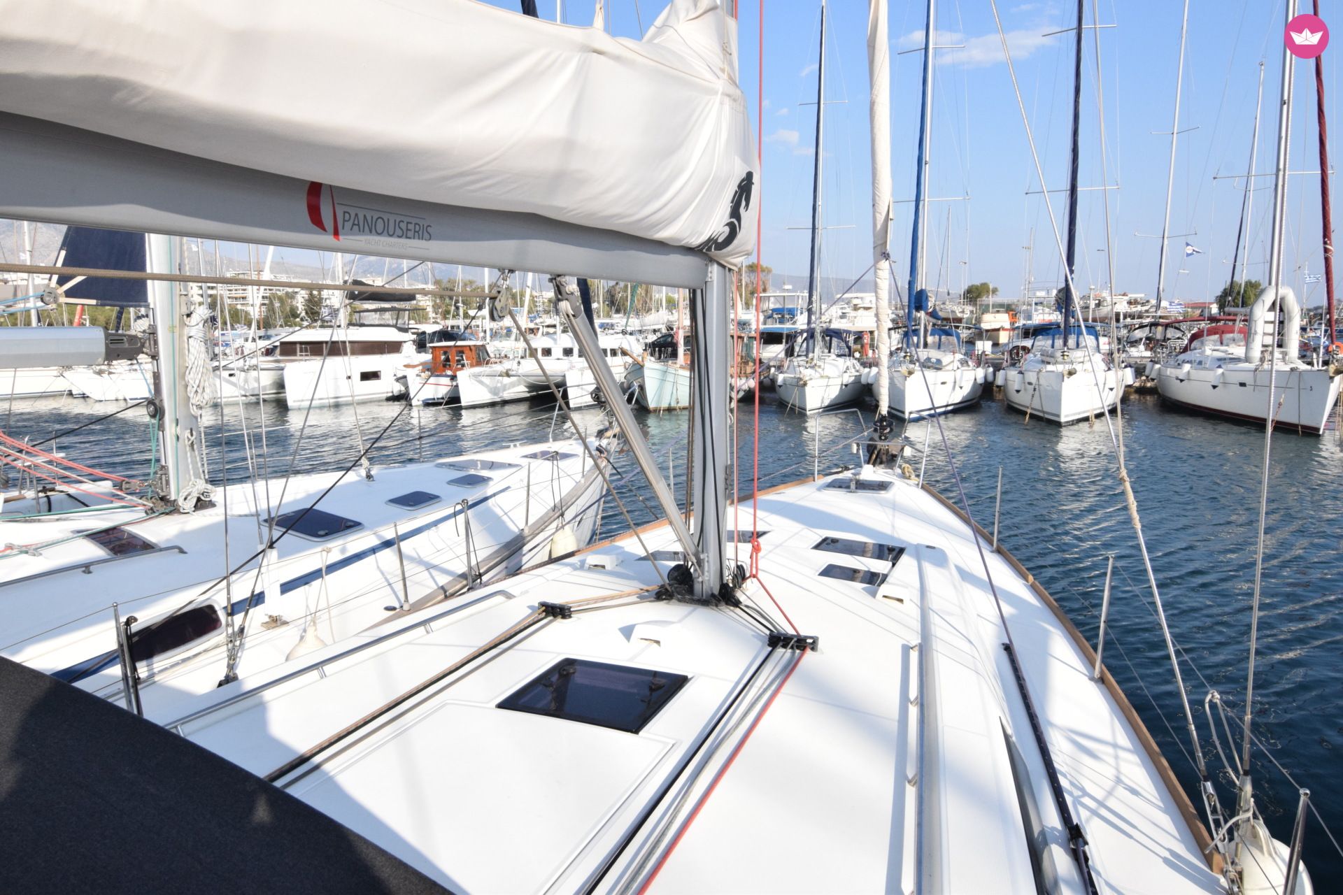 Charter sailboat in Athens  