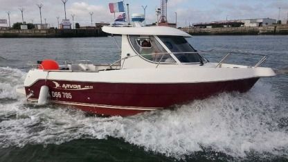 Charter Motorboat Arvor 230 As Dunkirk