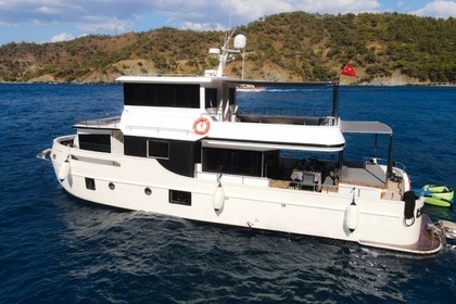 Custom built trawler-motor yacht with capacity of 8 people