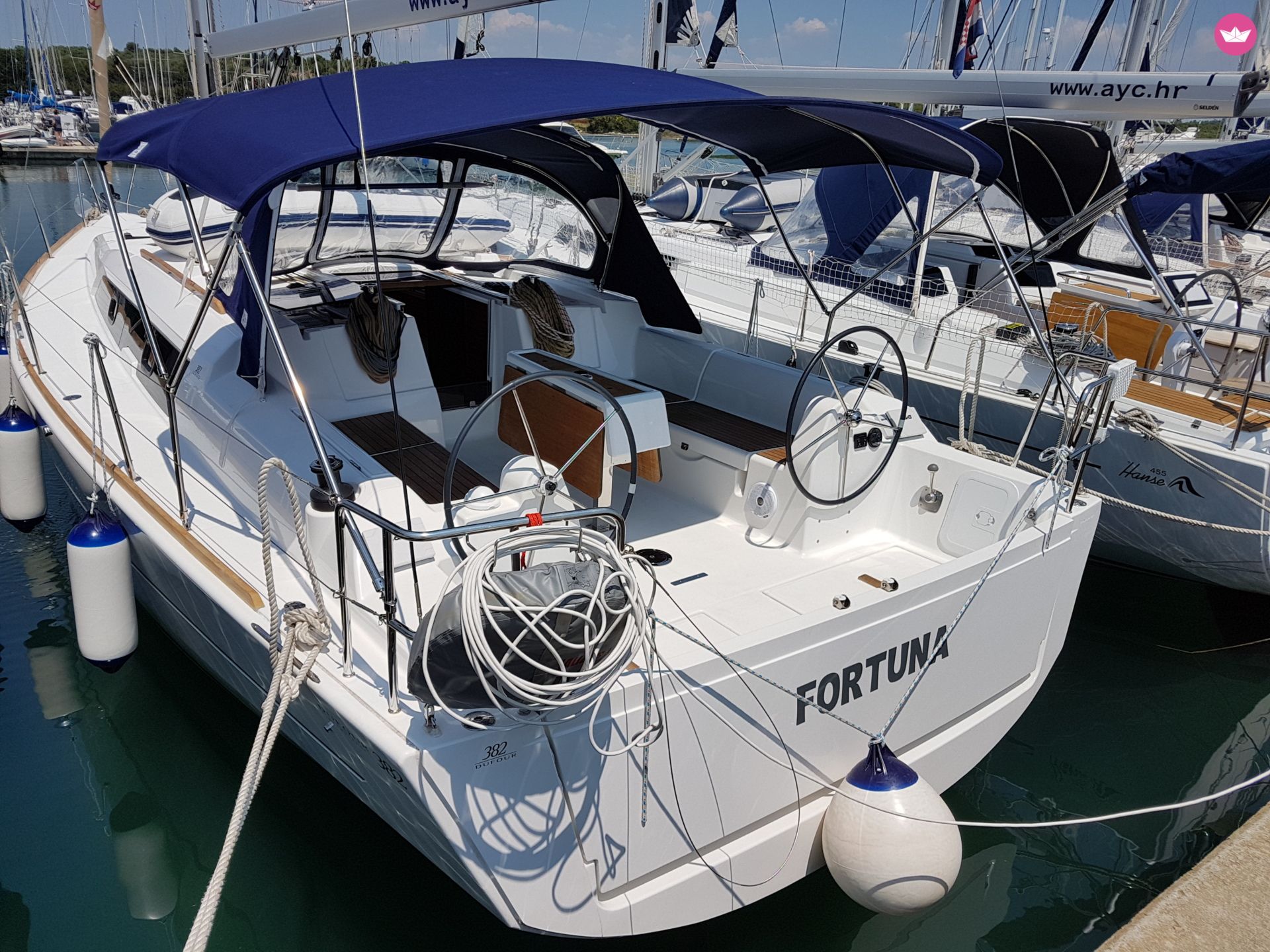 Voilier DUFOUR 382 Grand Large 11.23m