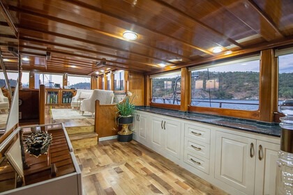 Luxury 35 Meter Gulet Charter in the Aegean