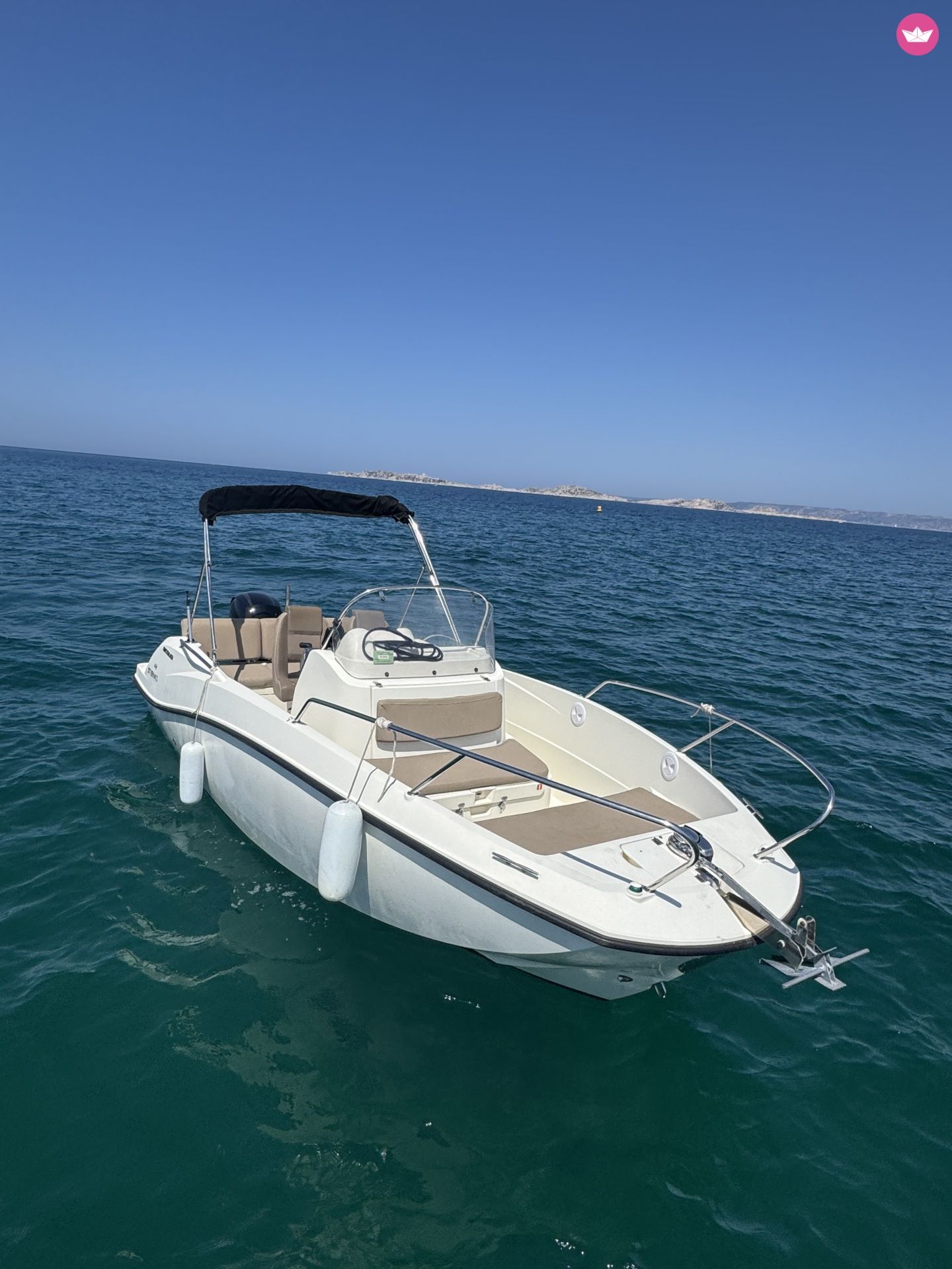 Bateau à moteur QUICKSILVER quicksilver 605 100cv 2