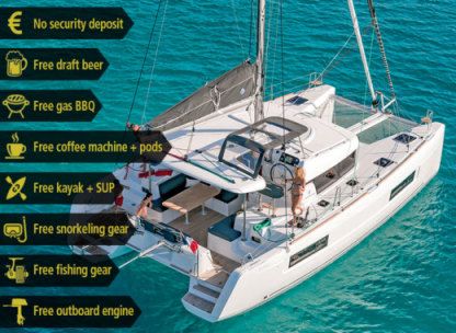 Charter Catamaran Lagoon 40 Porto Pozzo