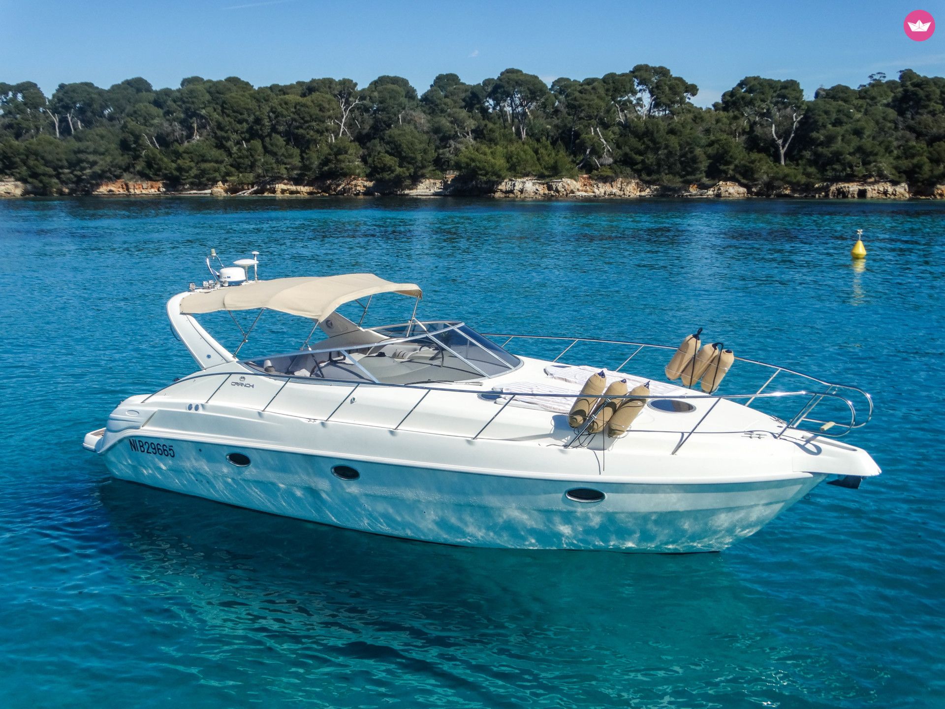 Location Bateau à moteur Cranchi Zafiro 34 Golfe Juan