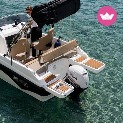 Bateau à moteur TRIDENT trident 550 15cv 4