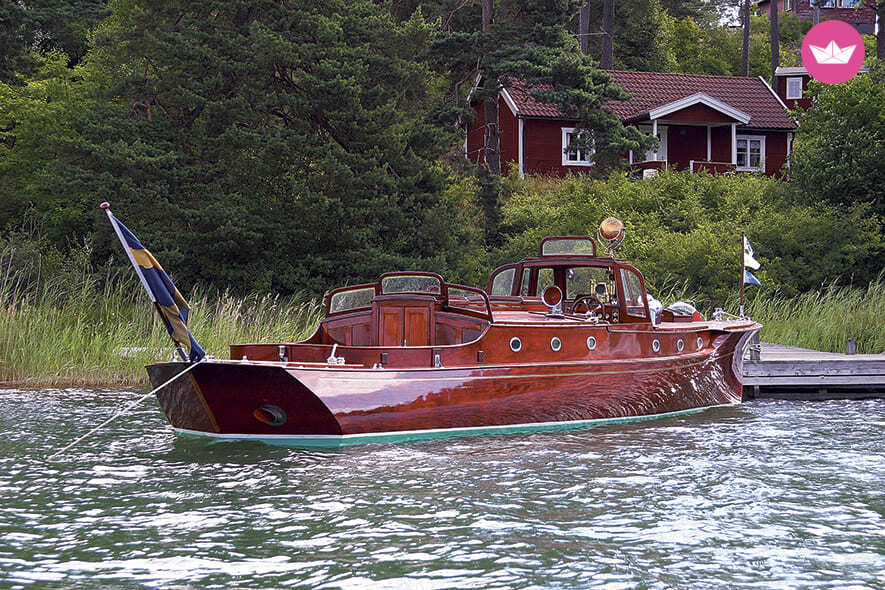 Bateau à moteur Classic yacht 330cv 3