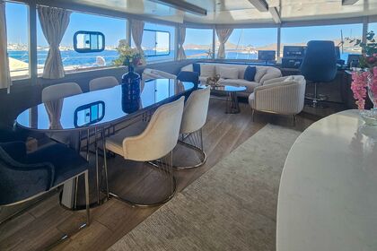 luxury yacht in Bodrum