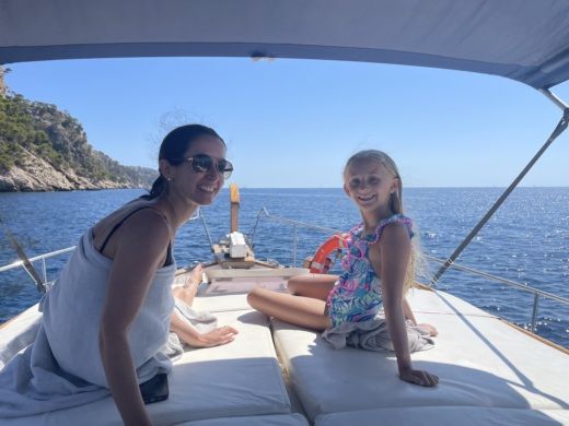 Port de Pollença Motorboat Menorquin 55 alt tag text