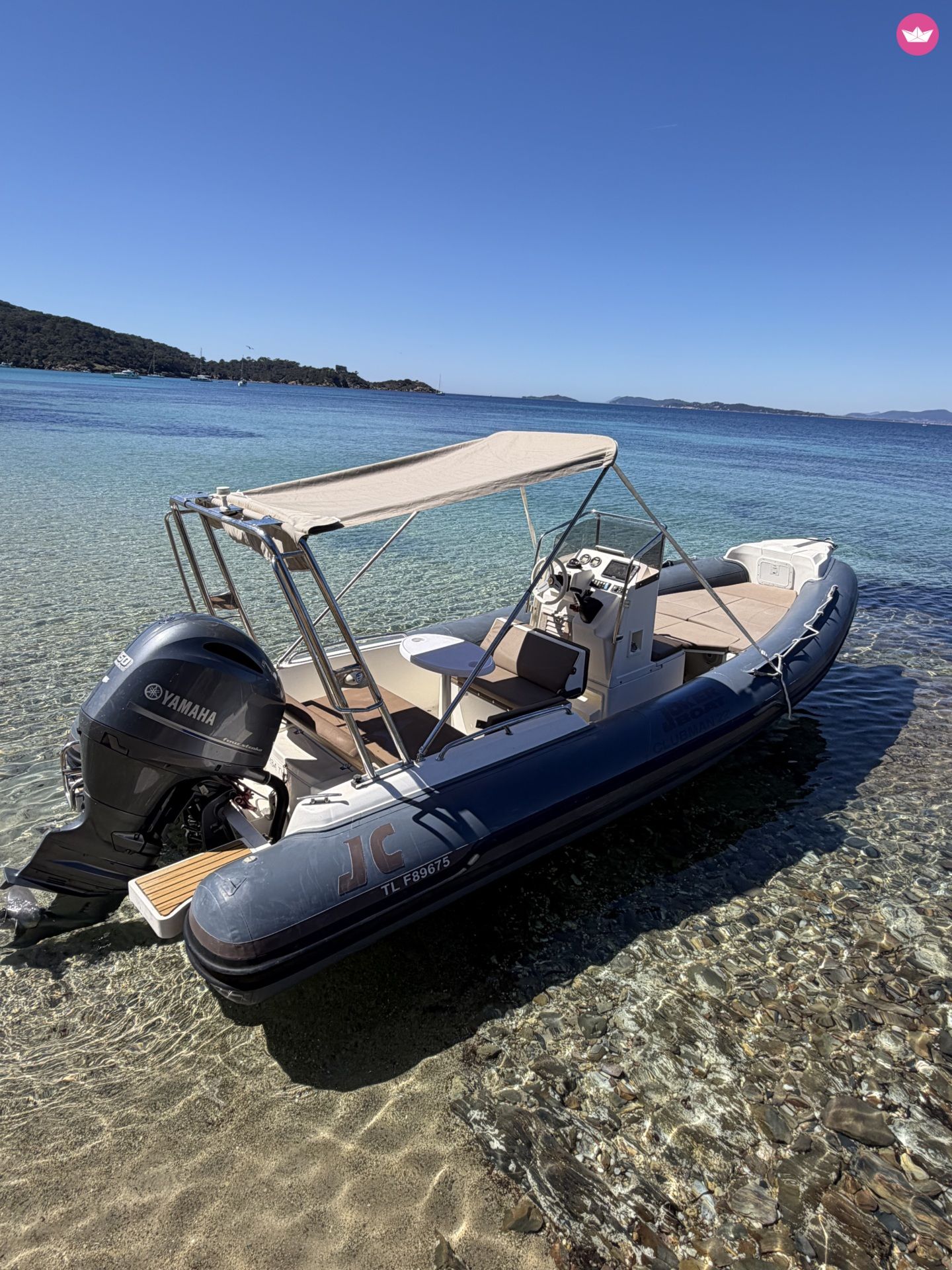 Semi-rigide joker boat clubman 22 150cv 8
