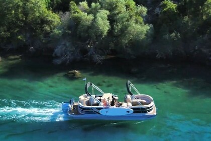 Rental Motorboat Pontoon South Bay 525E Corfu