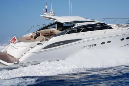 Verhuur Motorboot Princess V62S Juan les Pins