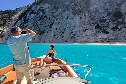 Noleggio Barca a motore SUNSET  BOAT  TRIP FTERI -KAMARI-AMIDI Zola