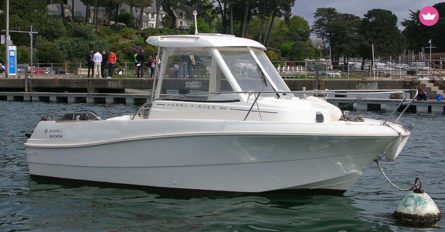 Bateau à moteur Jeanneau Merry Fisher 585 Marlin 100cv