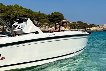 Ultra modern speedboat 250hp