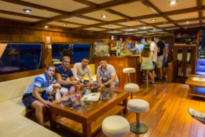 Traditional wooden boat Kamelija - for private tours