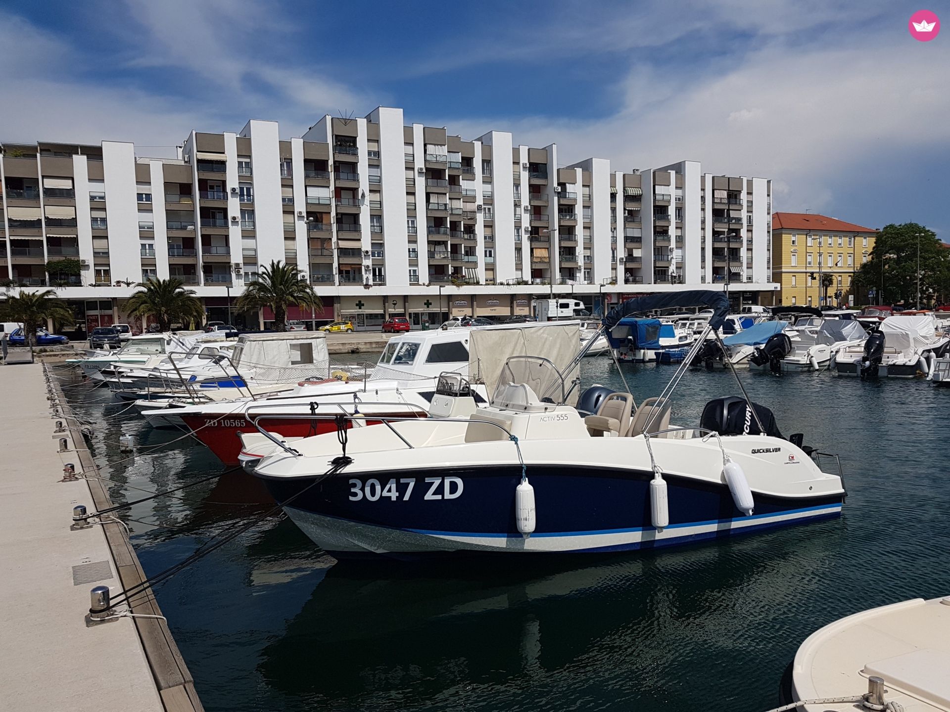Quicksilver Activ 555 in Zadar for hire