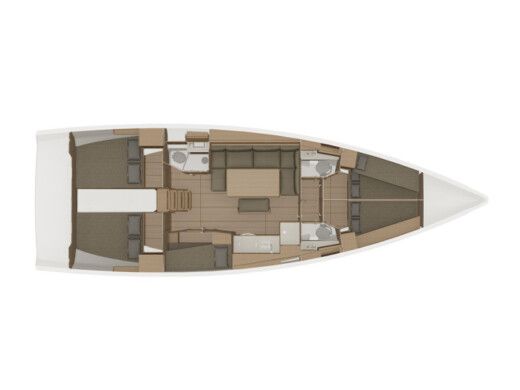 Sailboat DUFOUR 460 Grand Large Boat design plan