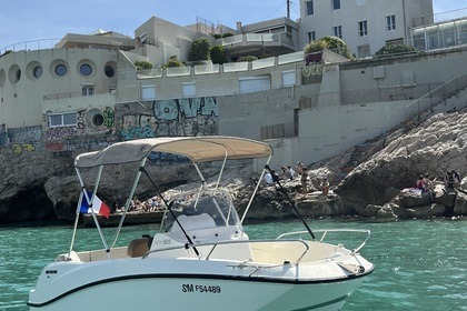 Verhuur Motorboot Quicksilver Activ 505 Open Marseille