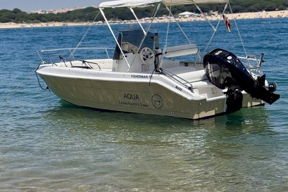 Verhuur Motorboot Marinello Fisherman 17 El Portil und Nuevo Portil