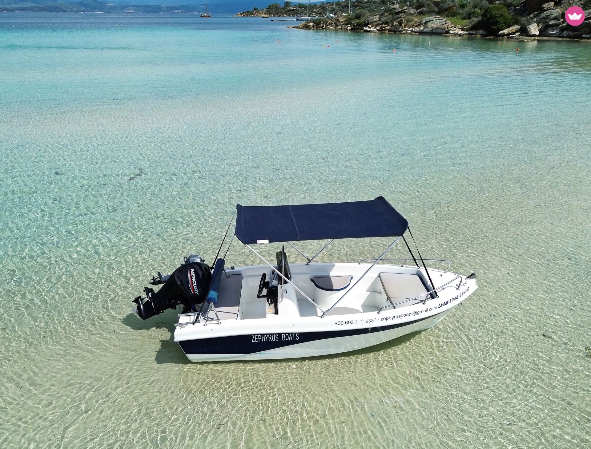 Bateau sans permis Thomas Alexander 460 30cv