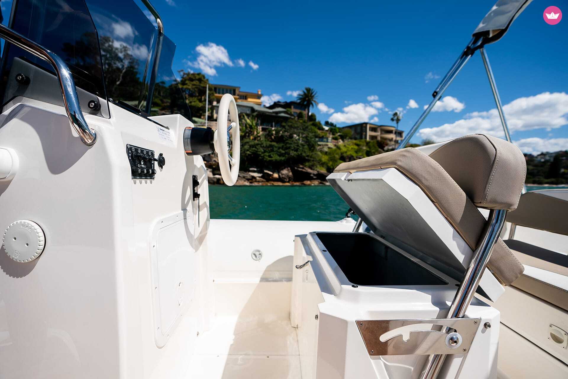Bateau sans permis Capelli Tempest 570 40cv 7