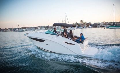 Charter Motorboat Sea Ray 27 Foot Sundancer 260 Newport Beach