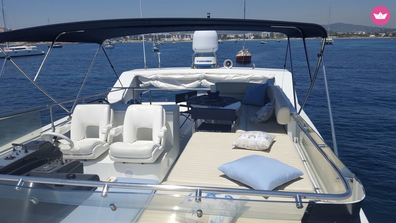 Firebird 68 Fly in Ibiza for hire