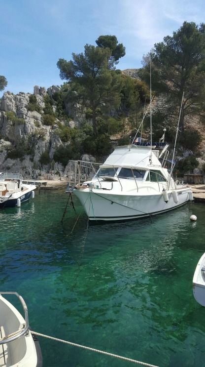 Rental Motorboat Chris Craft Vedette 31 Commander La Seyne-sur-Mer