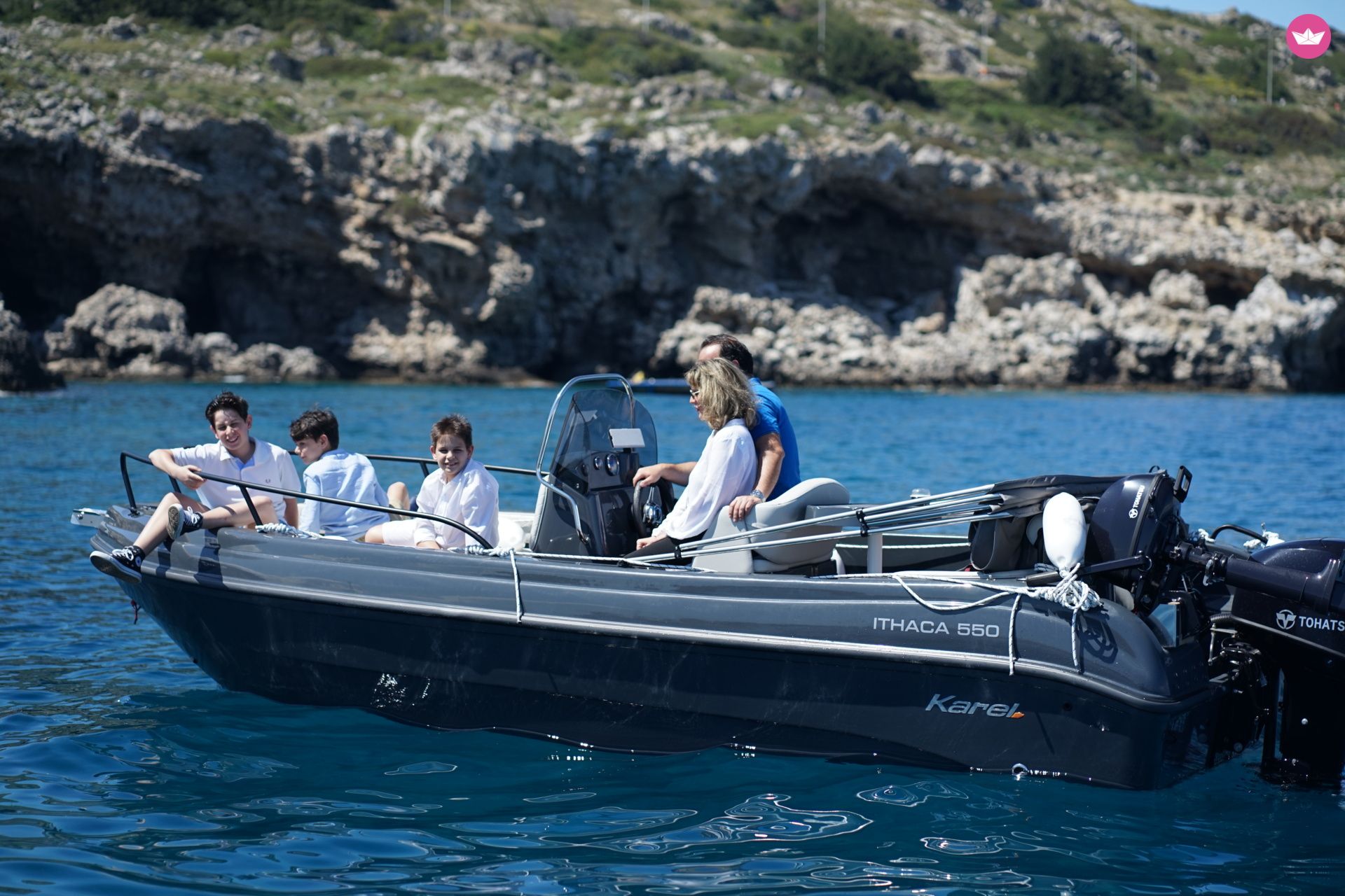 Bateau sans permis Karel Ithaca 550 50cv