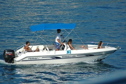 Rental Boat without license  Romar Mirage Amalfi