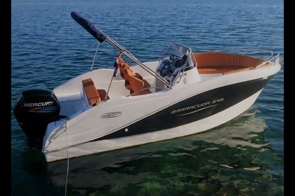 Miete Motorboot Princess Barracuda 545 Rab