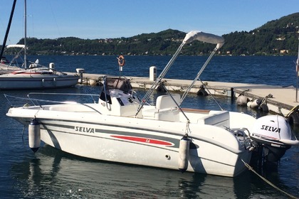 Charter Motorboat Selva Open 5.6 Ranco, Lombardy