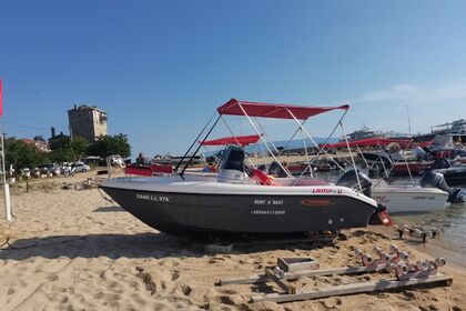 Hire Boat without licence  POSEIDON Blue water 480 CC Ouranoupoli
