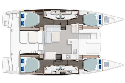 Miete Katamaran  Moorings 4200/4 Cannigione