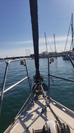 Сен-Сиприен Sailboat Jeanneau Attalia alt tag text