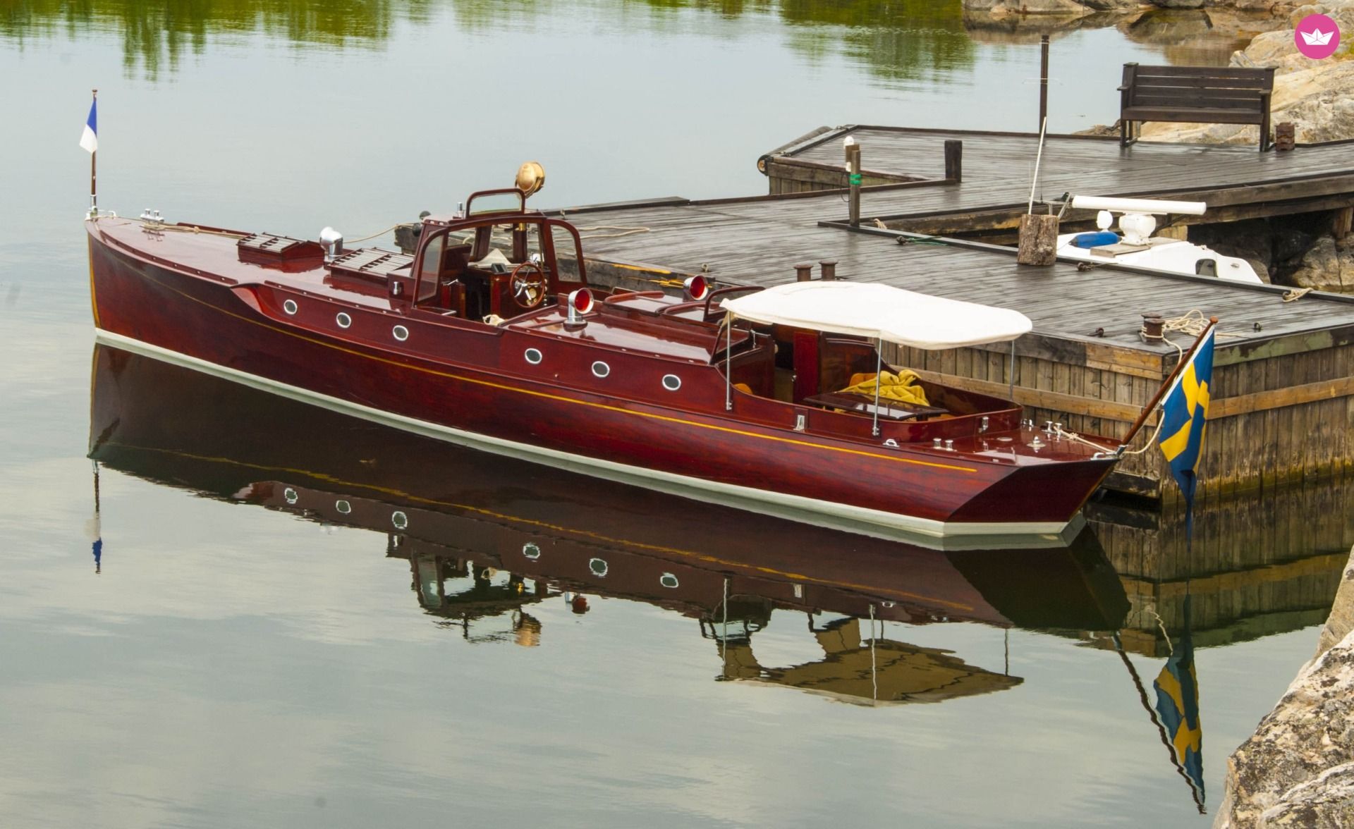 Bateau à moteur Classic yacht 330cv 5