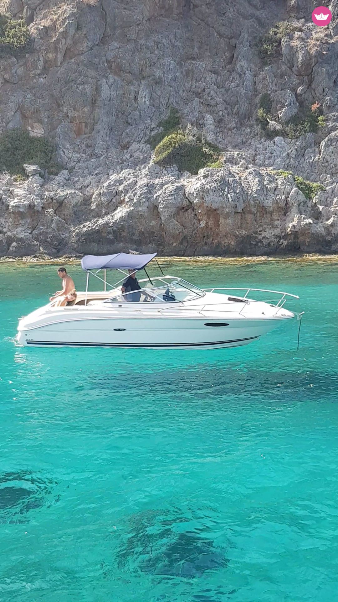 Miete Motorboot Sea Ray Weekender 215 (2005) in Chania Click&Boat