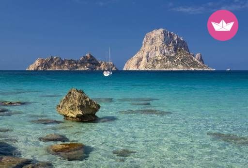 Charter sailboat in Ibiza  