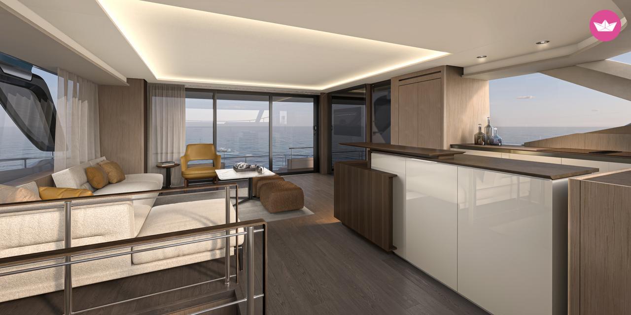 Bateau à moteur Prestige M7 3