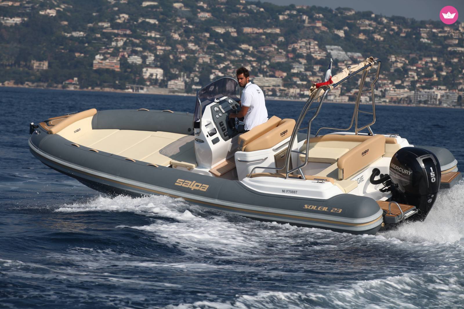 Semi-rigide Salpa Soleil 23 200cv