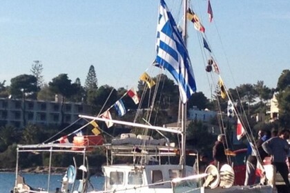 Xrysovalantou Traditional Wooden Fishing Boat