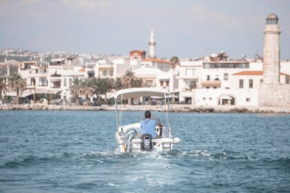 Miete Boot ohne Führerschein  Poseidon 450 Rethymno