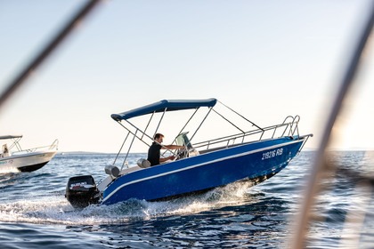Rental Motorboat Aquamar 17 open Rab