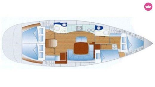 Sailboat Bavaria Bavaria 44 Boat design plan