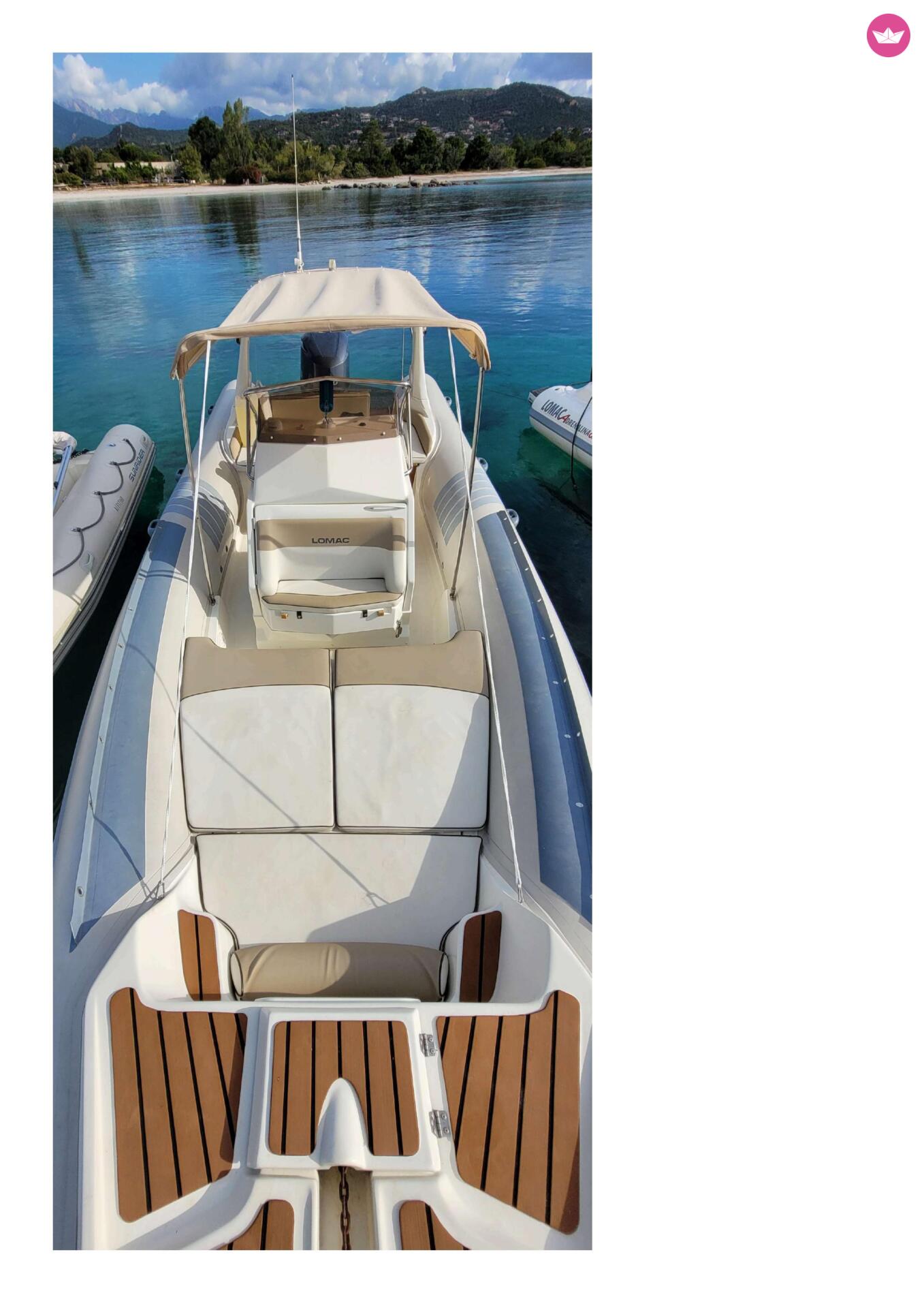 Semi-rigide Lomac Nautica 250cv 4